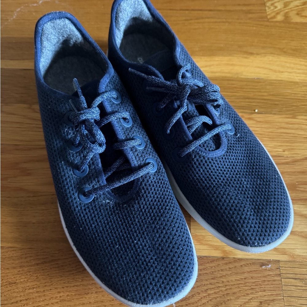 Allbirds Men's Dark Blue Knit Sneakers